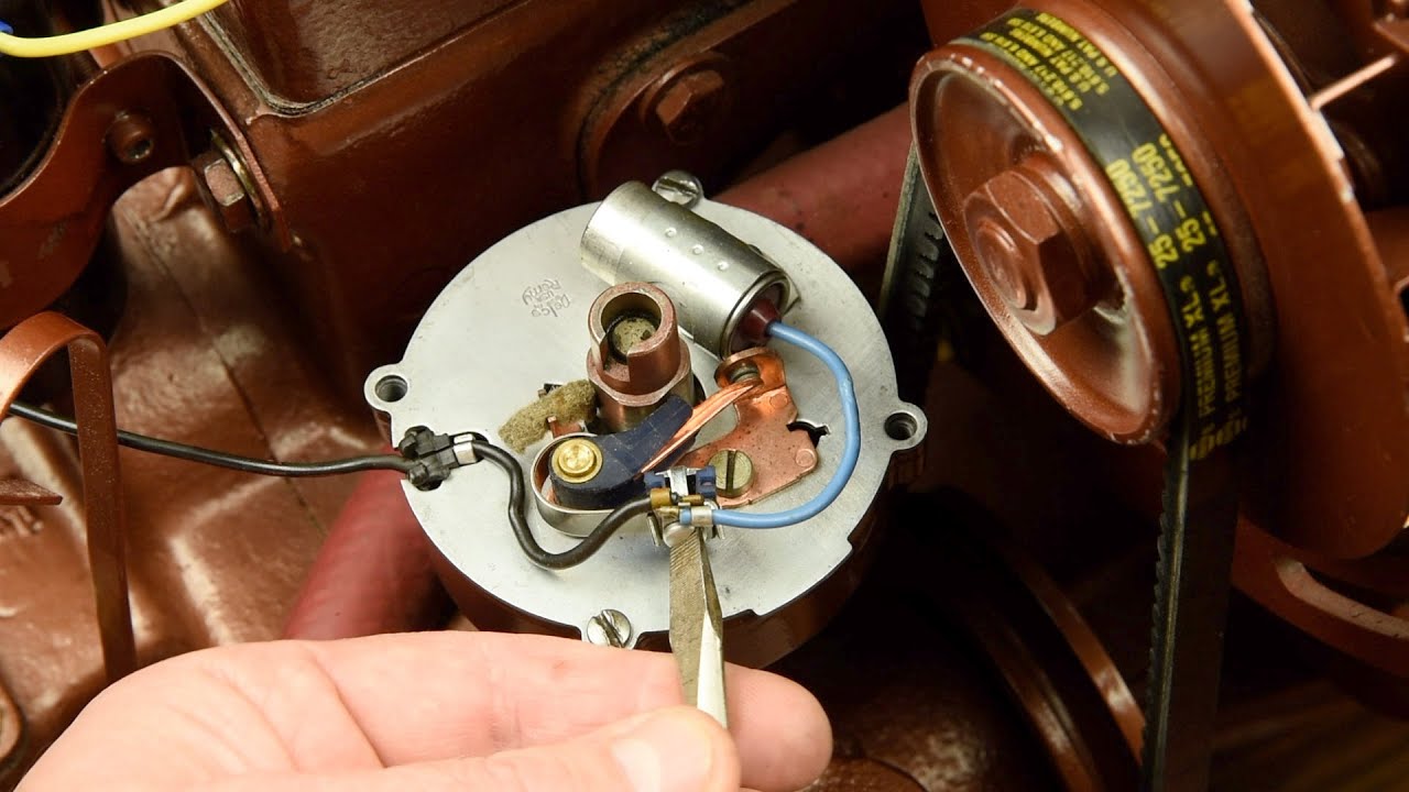 Atomic 4 - Late model ignition tune up kit installation