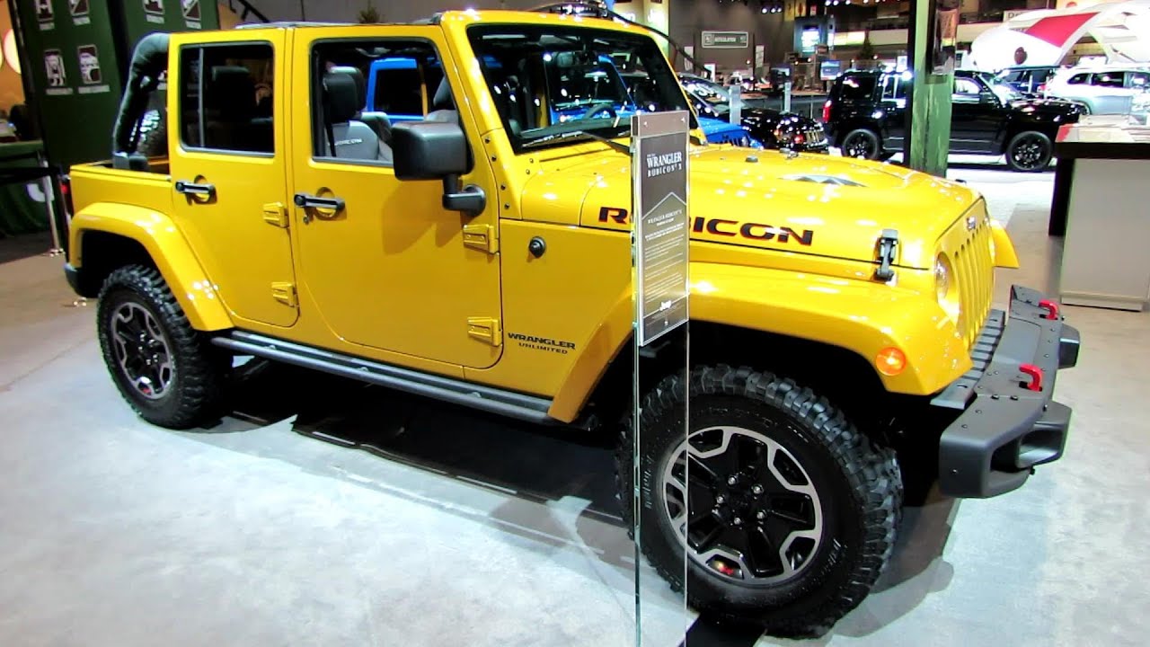 2014 Jeep Wrangler Rubicon X - Exterior and Interior Walkaround - 2014 Chicago Auto Show