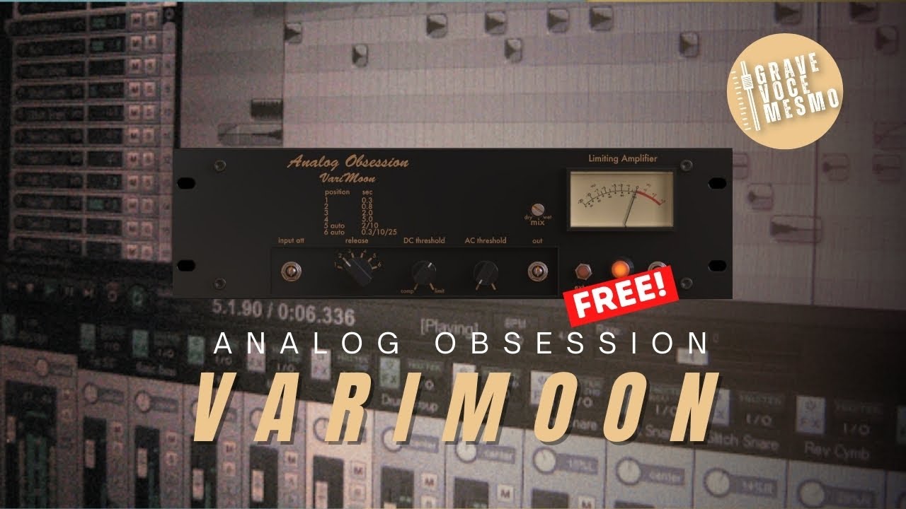 VariMoon - O Compressor Vari-Mu Gratuito da Analog Obsession