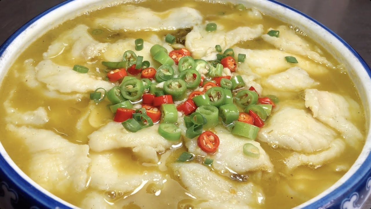 酸湯魚最好吃的做法！廚師長教你技巧，步驟詳細，酸辣開胃！配上一碗米飯，那味道真的是不得了！【留意美食】