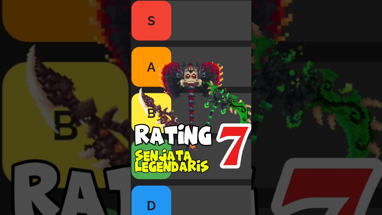Rating Senjata Legendaris Pt 1 - Brutal Legend #minecraft #brutallegends