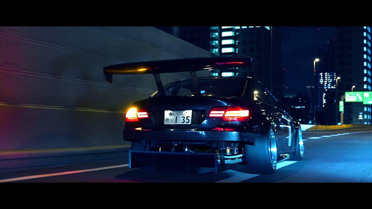 Time Attack E92 M3 Goes Wild on Tokyo’s C1 Loop – Midnight BMW Madness (4K)