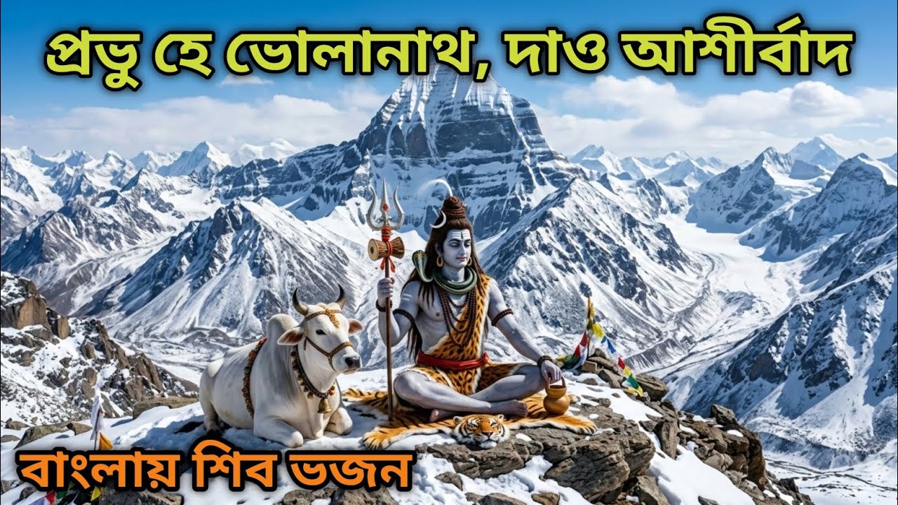 shiv bhajan bangla 2026 | প্রভু হে ভোলানাথ, দাও আশীর্বাদ | ভক্তিগীতি 🔱 har har mahadev Bhajan Kirtan