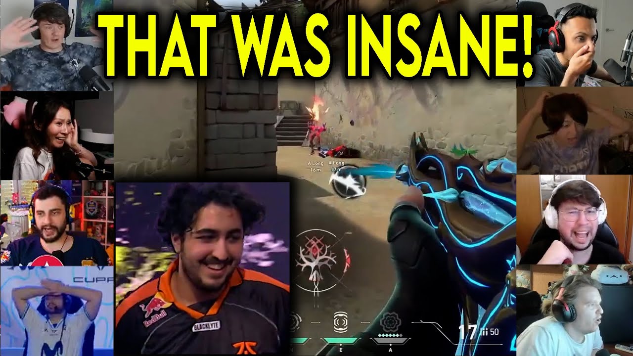 Valorant Streamers Reacts To FNC Alfajer CRAZY 4k To Defeat KOI In VCT
