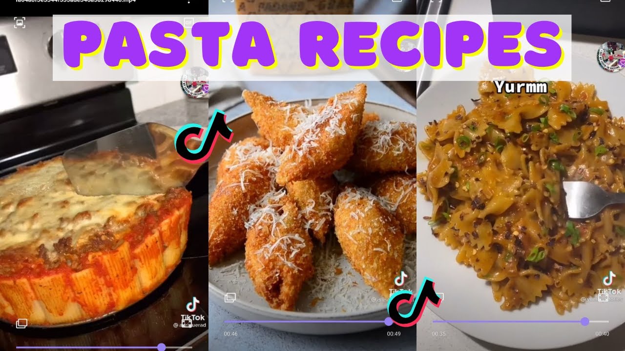TIKTOK PASTA RECIPE COMPILATION
