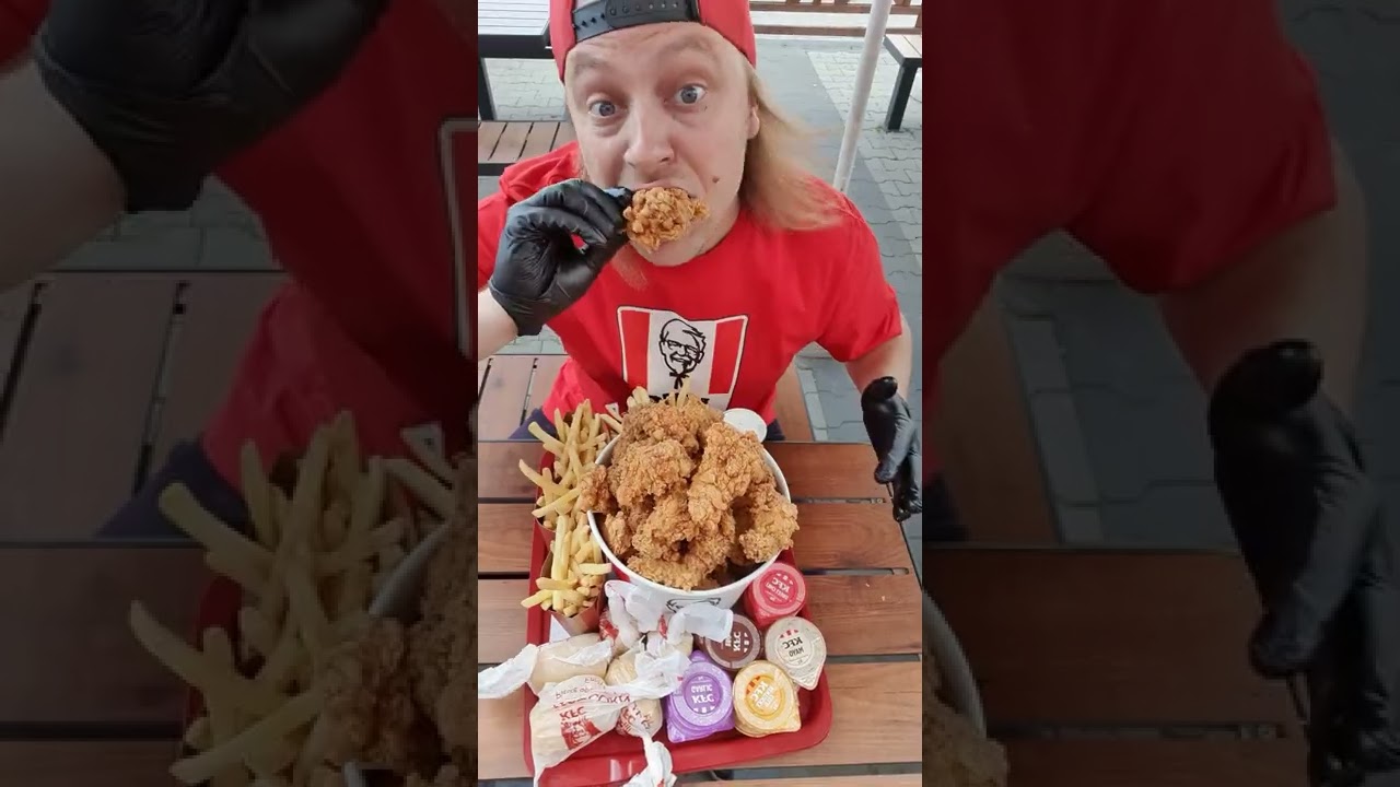 STWORZYŁEM SW&Oacute;J NAJWIĘKSZY KUBEŁEK W KFC GIGANT - SPRAWDZAM JAK SMAKUJE #kfc #płatnawsp&oacute;łpraca