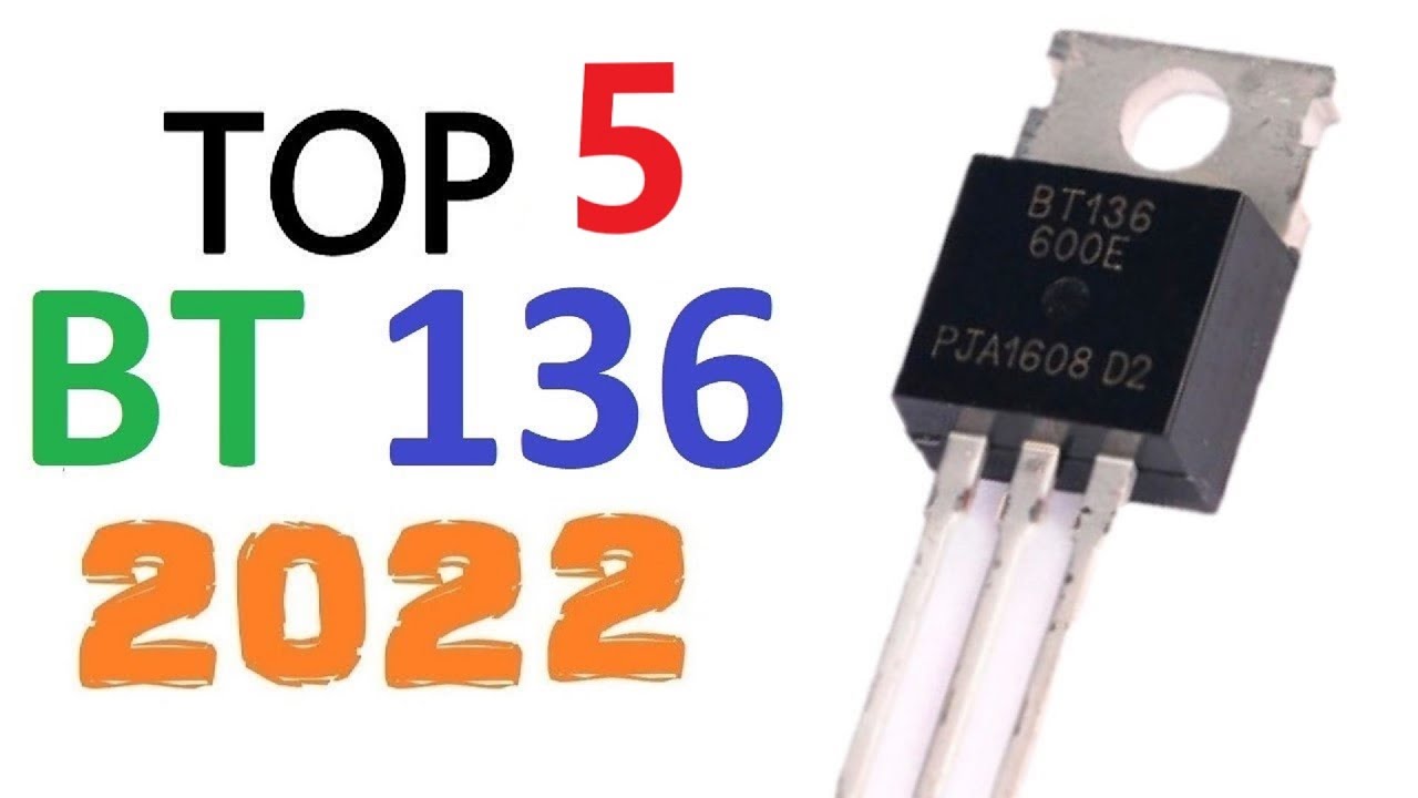 ТОП-5 ПРОЕКТОВ В ЭЛЕКТРОНИКЕ С ИСПОЛЬЗОВАНИЕМ BT136 TRIAC - 2022