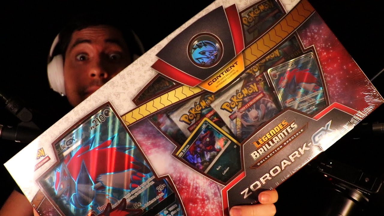 ASMR POKEMON Coffret Zoroark GX - Legendes brillantes