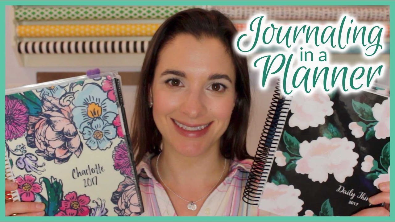 Journaling on the Daily in a Planner | Spring 2017