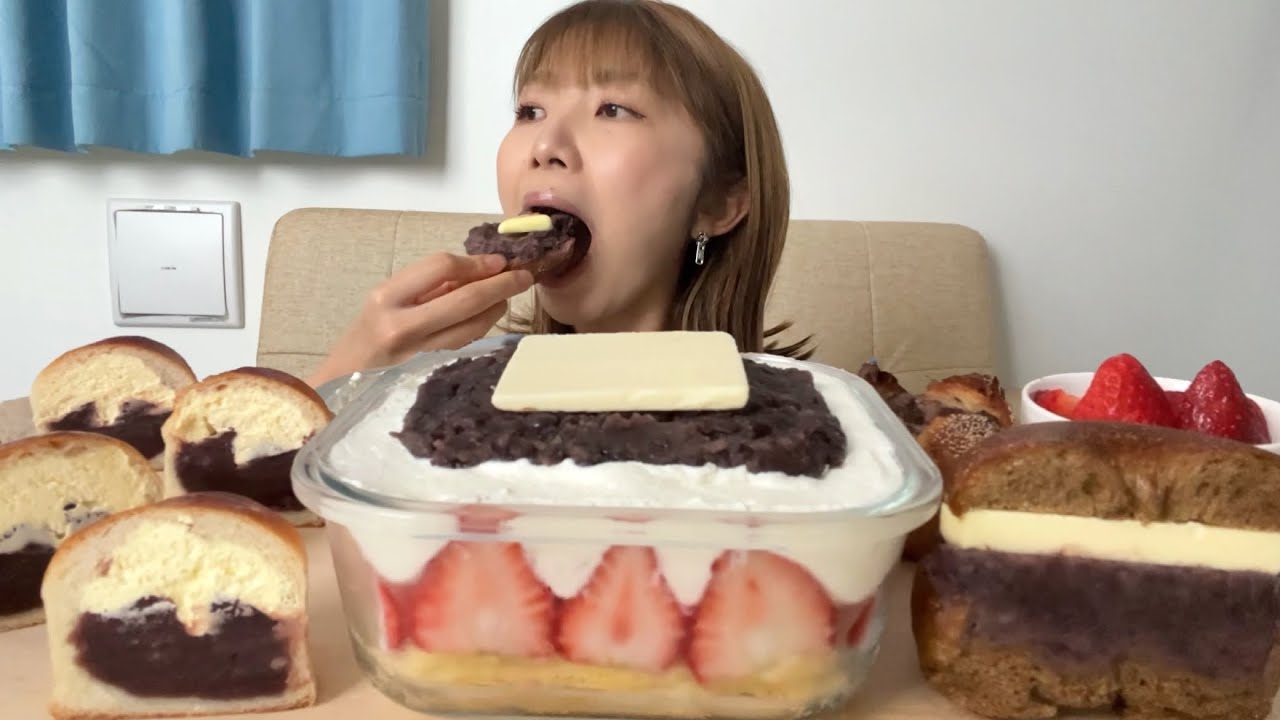 あんバターケーキ(と色々)を食べる朝