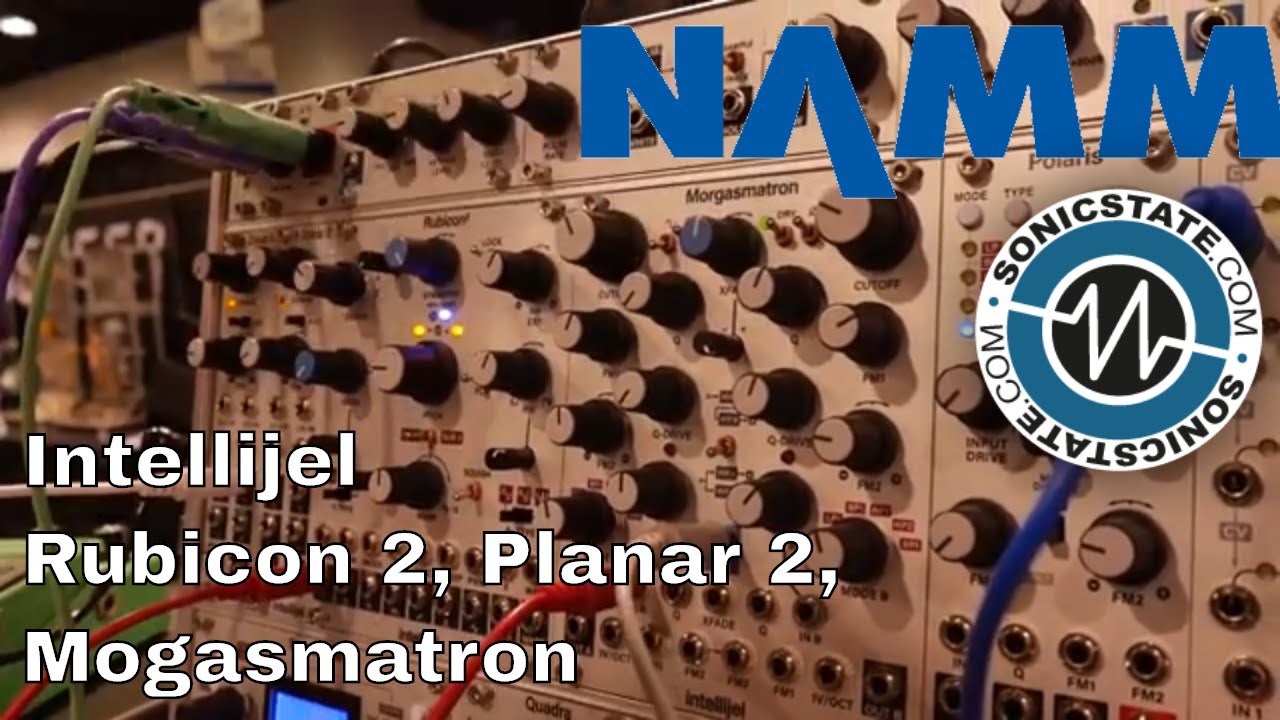 NAMM 2018: Intellijel Rubicon 2, Planar 2 and Morgasmatron
