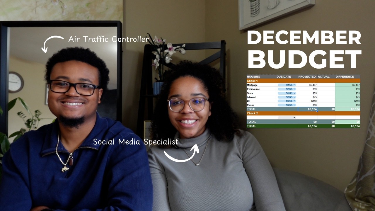 How We Plan to Spend $10k in December | How to Budget