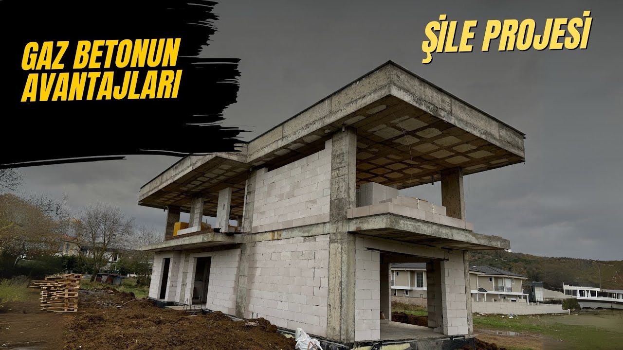 Şile Projemizde Gaz Beton Uygulamaları Yapılıyor | Gaz Beton Hakkında Önemli Detaylar