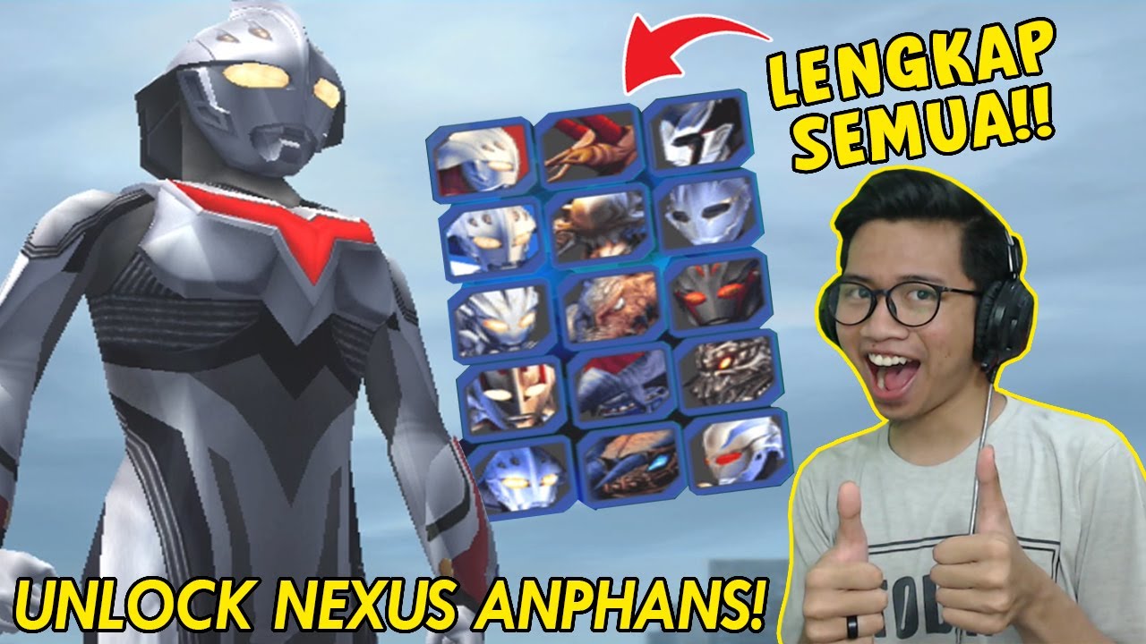 CARA UNLOCK ULTRAMAN NEXUS ANPHANS!! LENGKAP SEMUA SUDAH! [Ultraman Nexus PS2]