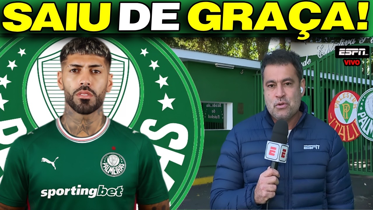 É DO VERDÃO! BARBOZA NÃO RENOVA COM BOTAFOGO E ACERTA COM PALMEIRAS! ULTIMAS NOTICIAS DO VERDÃO!