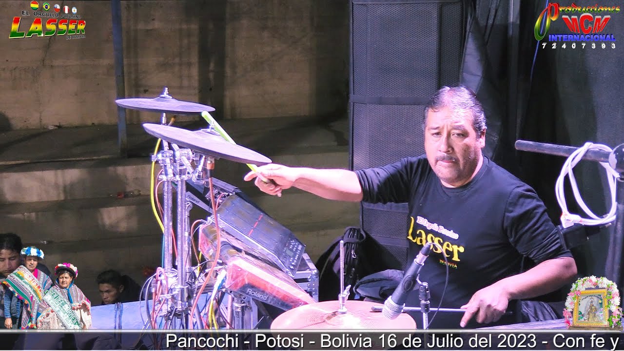 LASSER (MIX DISCOS PRIMICIA) EN VIVO PANCOCHI 2023 - Pasantes: Modesto y Teresa [MCM Producciones]