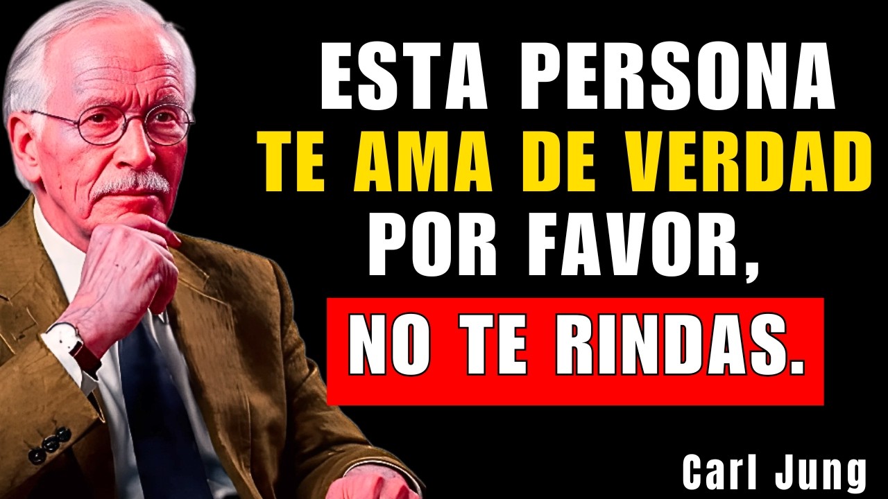 Esta persona sí te ama… no te des por vencido | CARL  JUNG