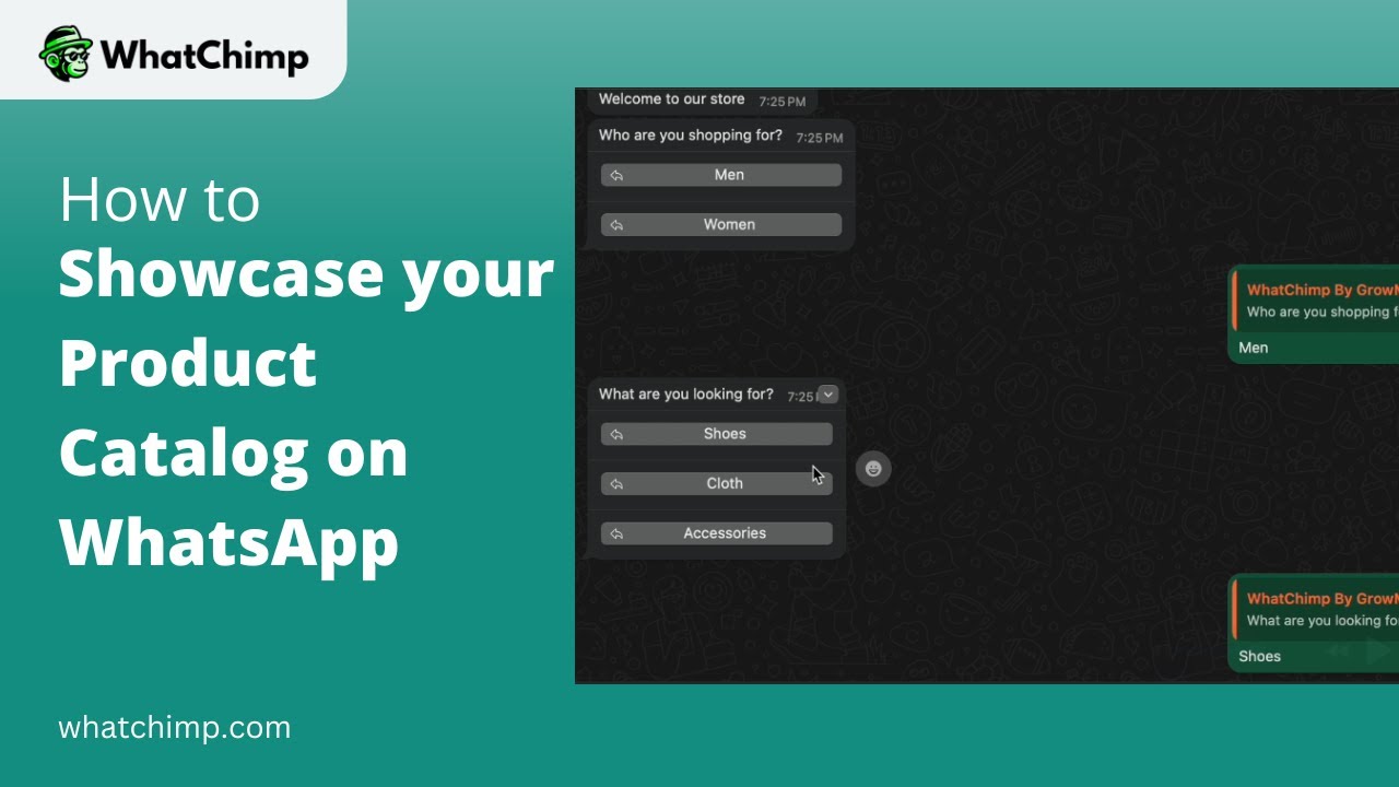 Как продемонстрировать свой каталог продукции в WhatsApp?