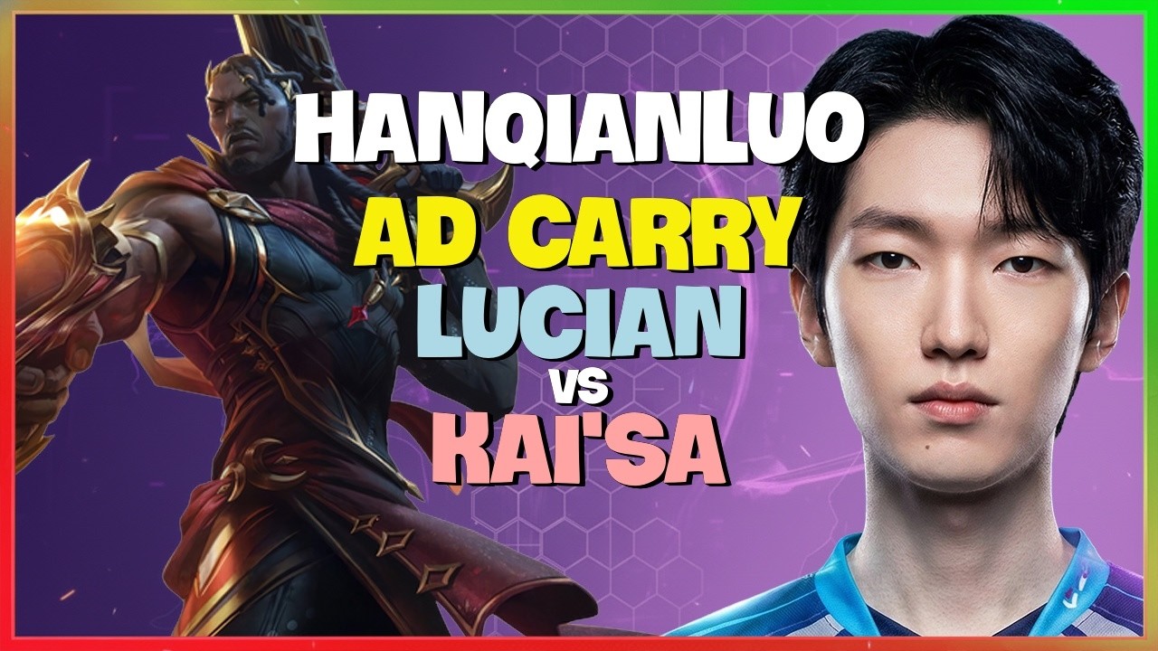 HanQianLuo Lucian : Gã Này Đang HỦY DIỆT KaiSa Ở Rank Thách Đấu - Vietsub