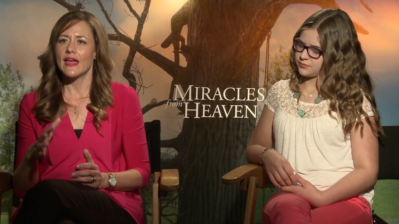 Making MIRACLES FROM HEAVEN with Christy & Annabelle Beam