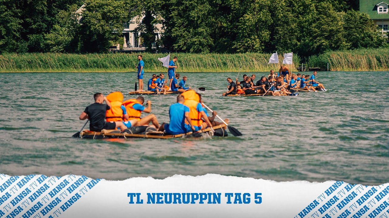 ⛵️Teambuilding & ein Blick auf den neuen Athletik-Trainer: Tag 5 im Trainingslager Neuruppin⚽️