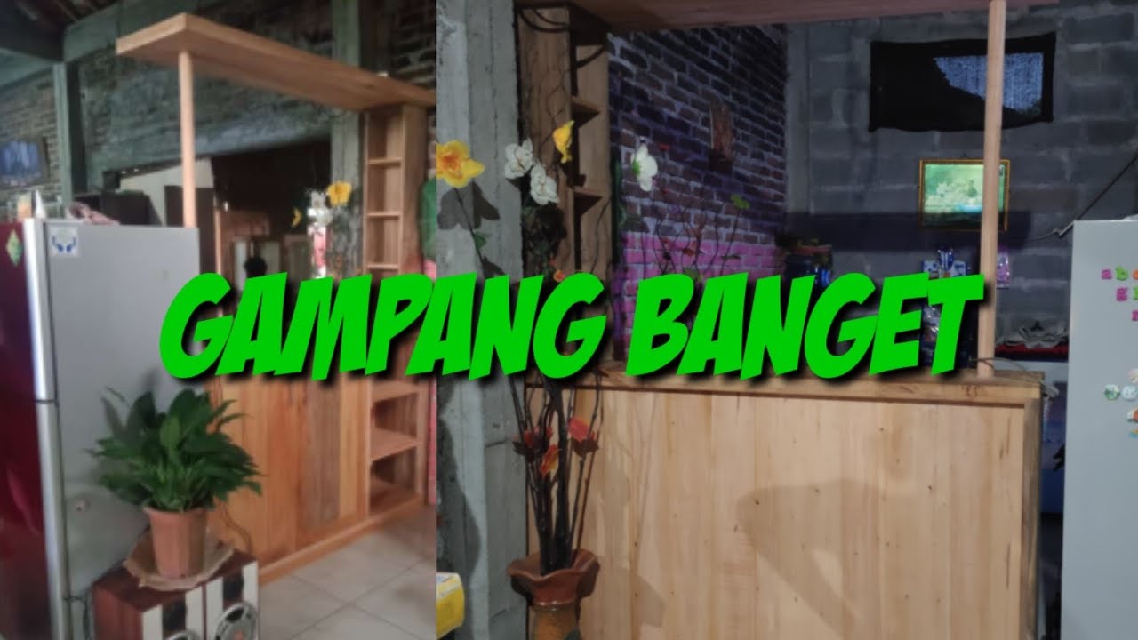 Cara Menbuat Mini Bar Dapur