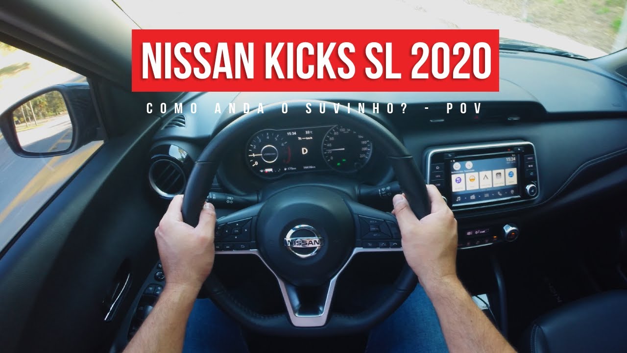 POV - NISSAN KICKS SL 2020 - COMO ANDA O SUV? AVALIA&Ccedil;&Atilde;O CHAVE RESERVA