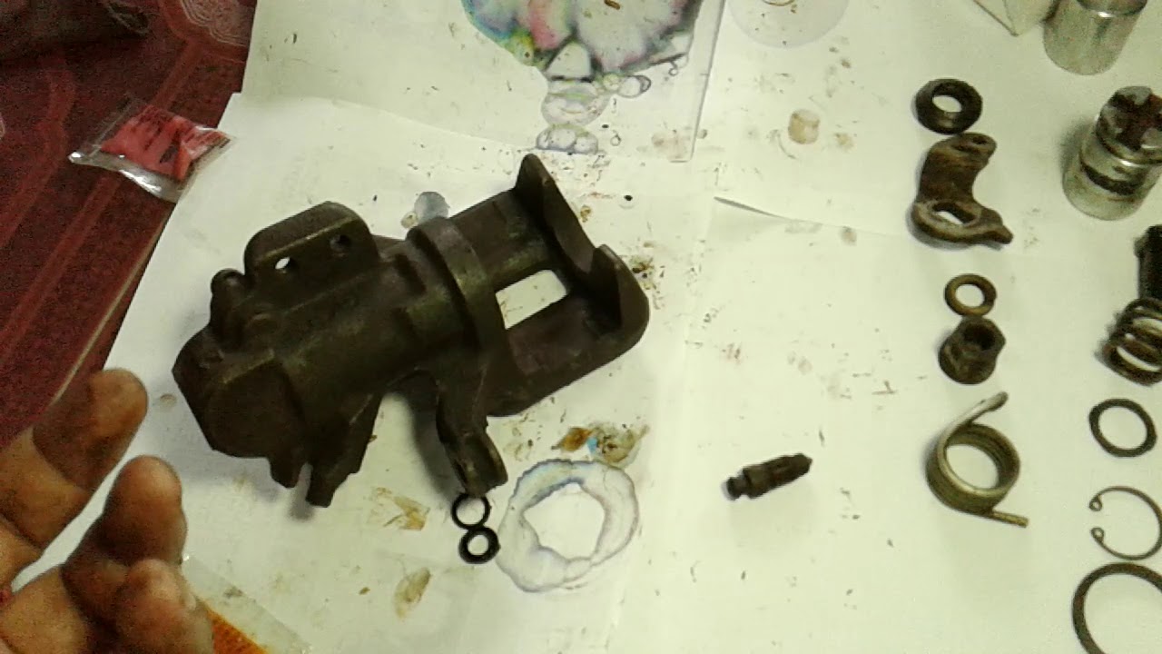 Cara mengganti seal kit dan piston rem belakang/rear brake seal kit asembly