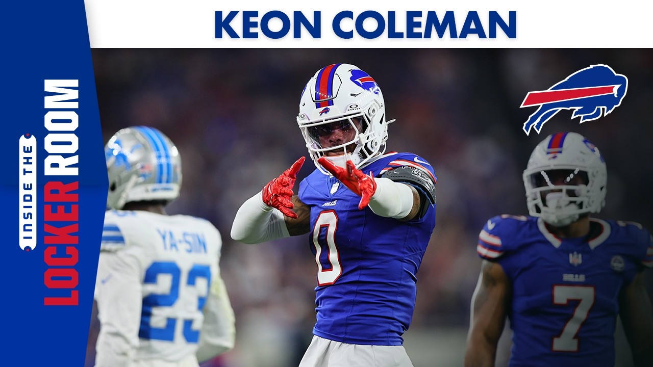 Keon Coleman On Making Plays In Bills Win | Buffalo Bills