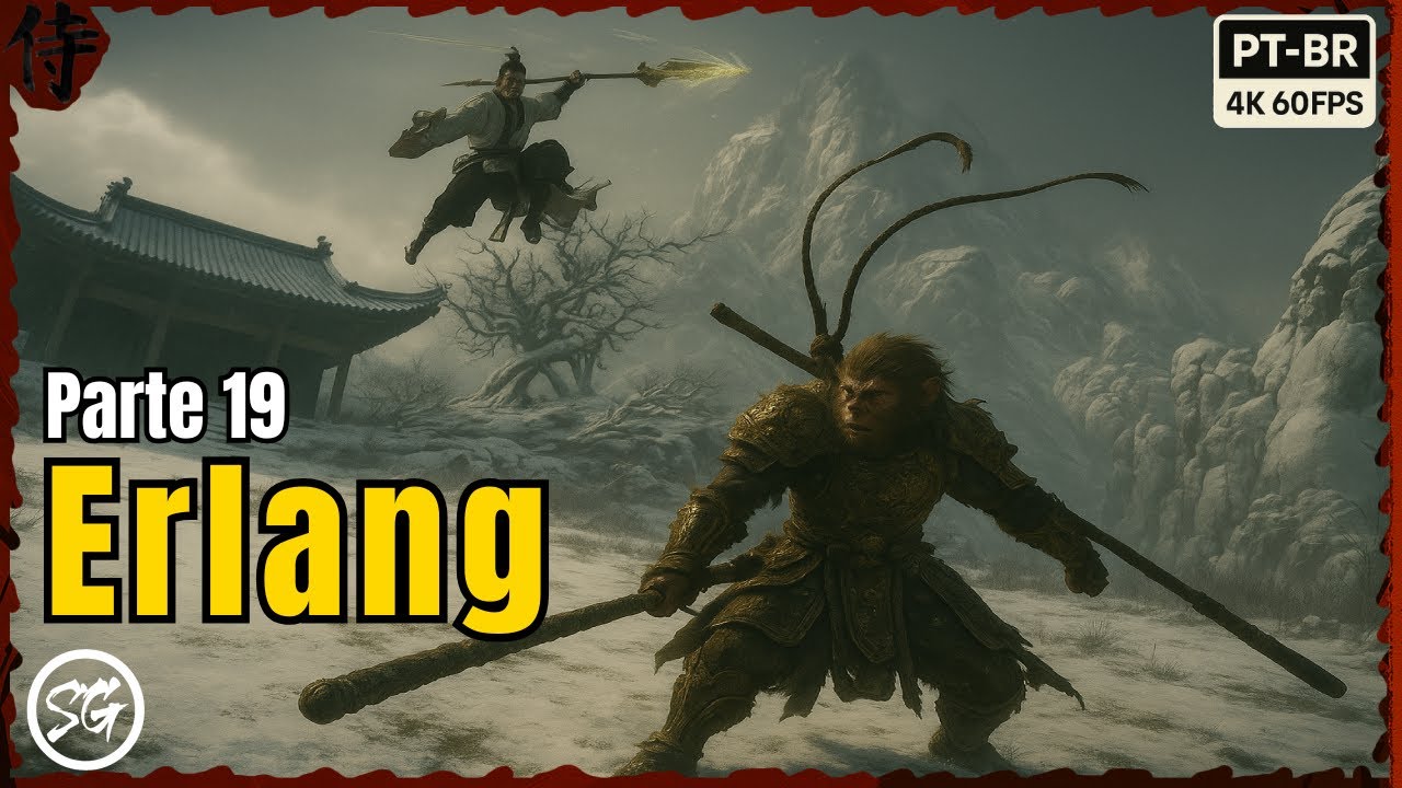 Black Myth Wukong – Parte 19 | Capítulo Especial: Erlang e o Final Completo! (4K 60FPS)