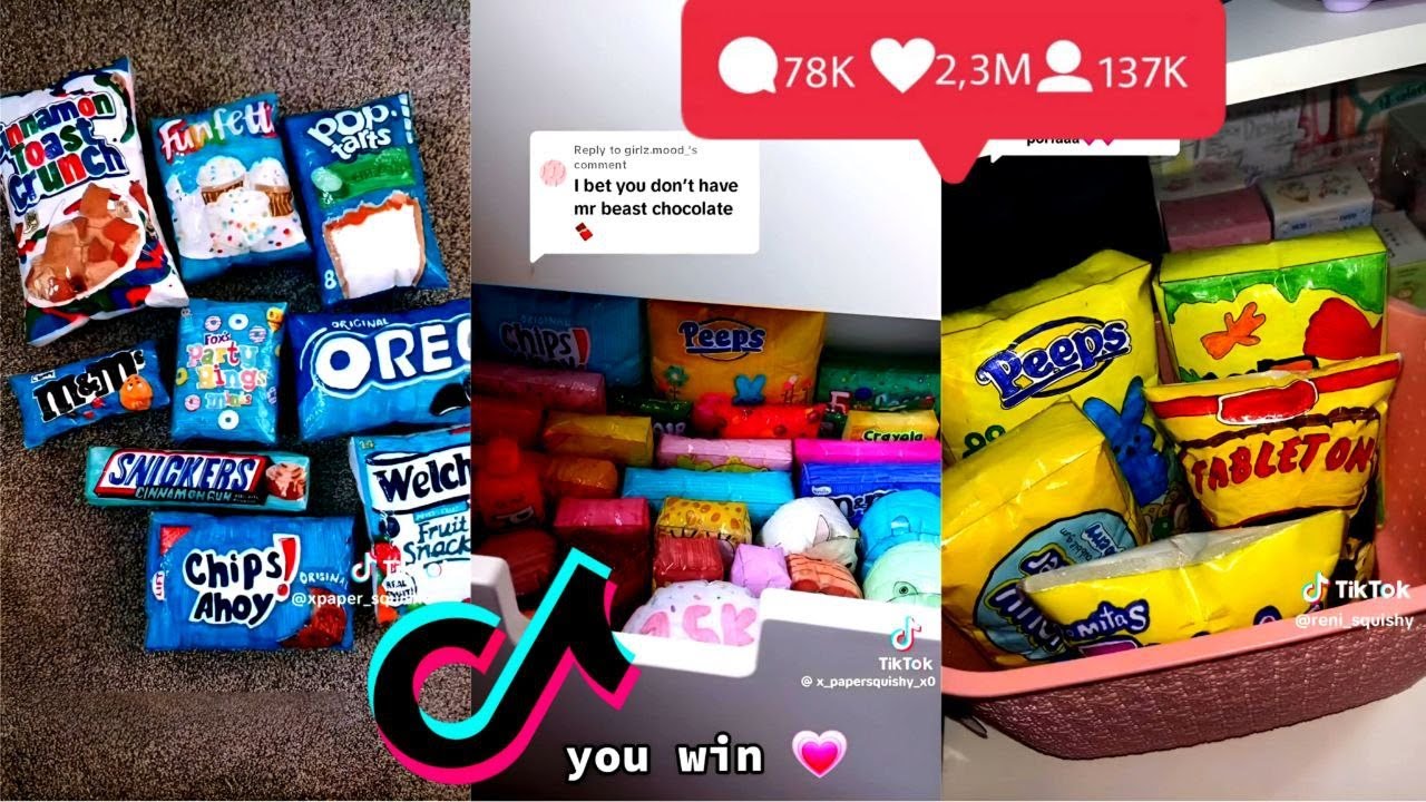 🌸PAPER SQUISHY - 🌼 BEST TIKTOK COMPILATION  2024🌷 #4 