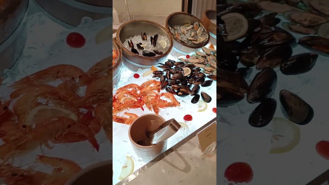 Dinner at ATRIUM #food #seafood #dessert #landmark #hotel #bangkok #thailand