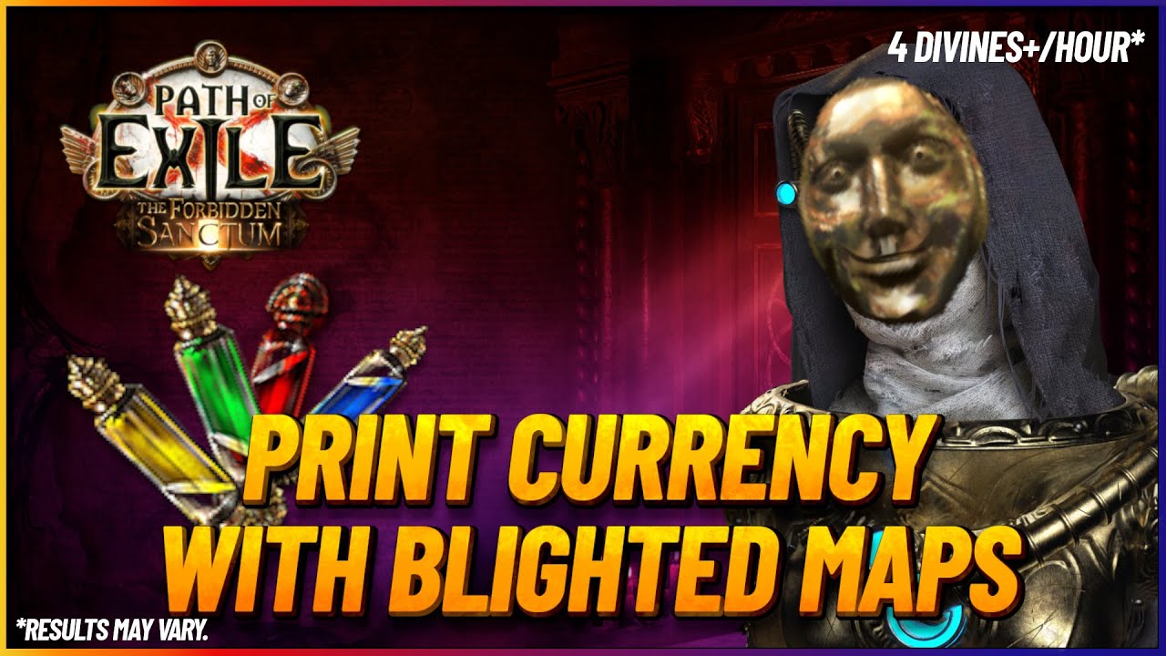 PoE 3.20 - Blighted Maps for Beginners - EASIEST Currency Strategy Ever
