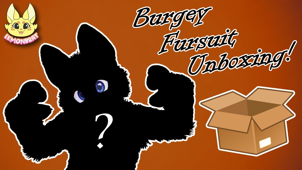 Burgey Fursuit Unboxing! [Lemonbrat Studios] 2023
