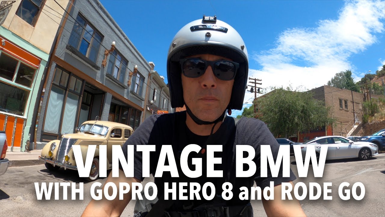 Riding My Vintage BMW Motorcycle in Bisbee