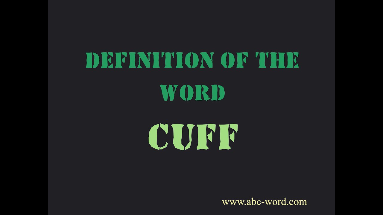 Definition of the word 