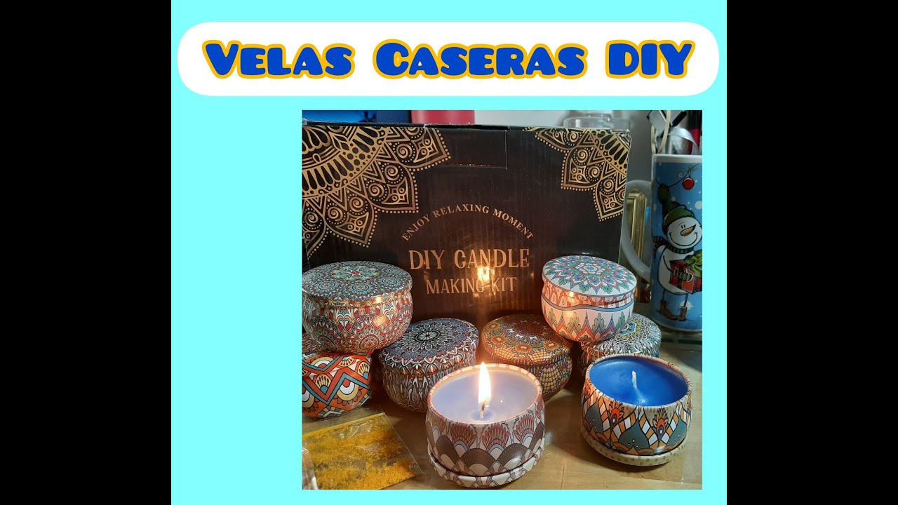 #DIY Candle Making Kit 🔴#DIY Velas en #Casa🔴