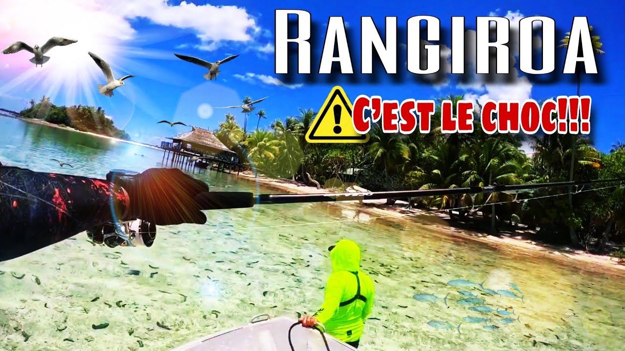 RANGIROA/ ILS N'OUBLIERONT JAMAIS CE QU'ILS ONT VU SUR CET ATOLL / PÊCHE EN POLYNÉSIE