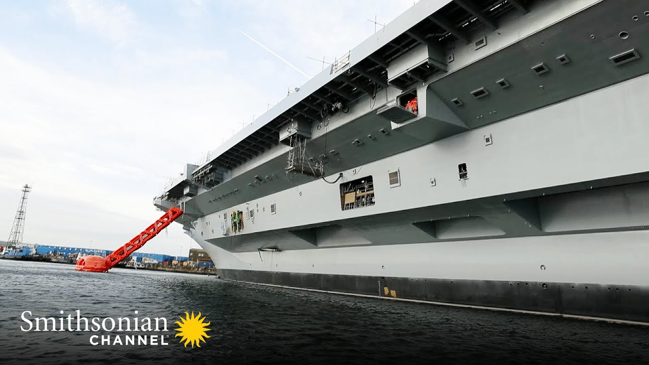 Safety is a Key Priority for This Aircraft Carrier 🦺 Rise of the Supercarrier | Smithsonian Channel