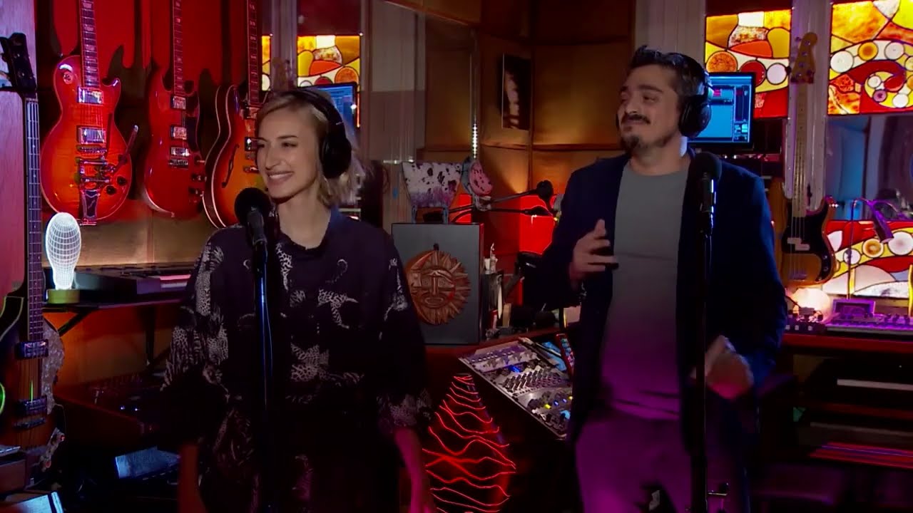 Lito Vitale, Franco Luciani y Victoria Birchner. 