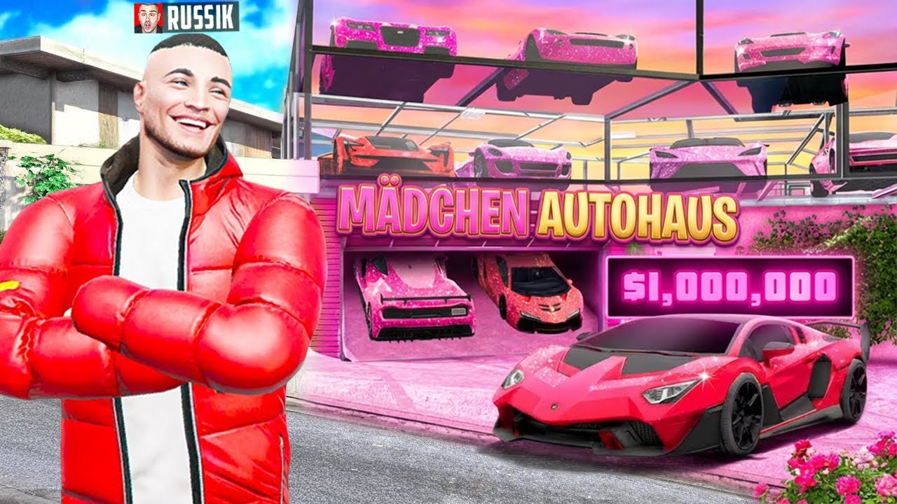 Ich GEHE HEIMLICH in ein NUR MÄDCHEN AUTOHAUS in GTA 5!🚨💅