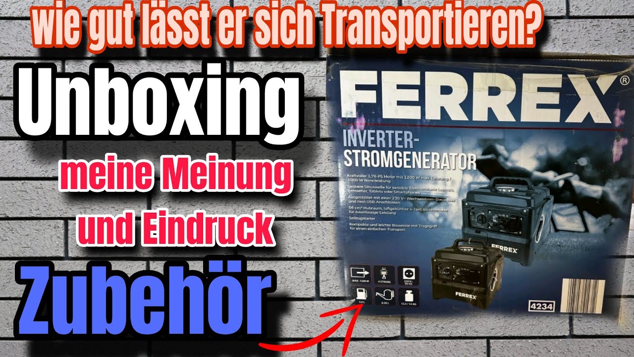 Ds Garage on Tour | VLOG /ALDIS Ferrex 1200W Inverter /Notstromer / ERSTER Eindruck / 1/2