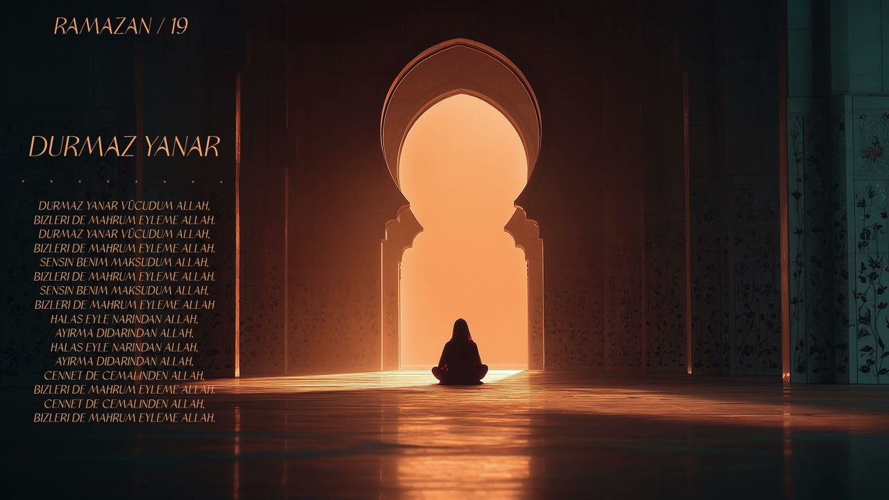 Salatu Selam / Durmaz Yanar - Ramazan 19 /1447 Ramazan