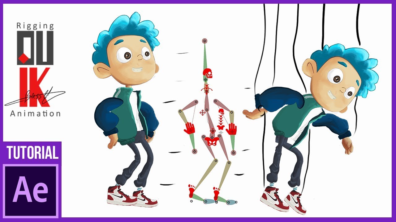 Rig De Personajes Con DUIK 16 en After Effects Tutorial