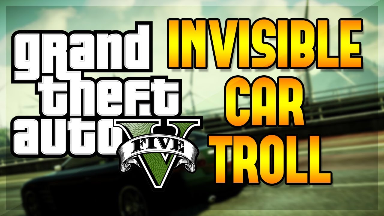 Trolling Kids on GTA 5! (Invisible Car Glitch)
