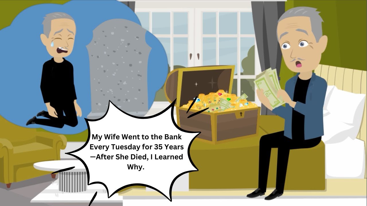 Моя жена ходила в банк каждый вторник на протяжении 35 лет — после её смерти я узнал почему.