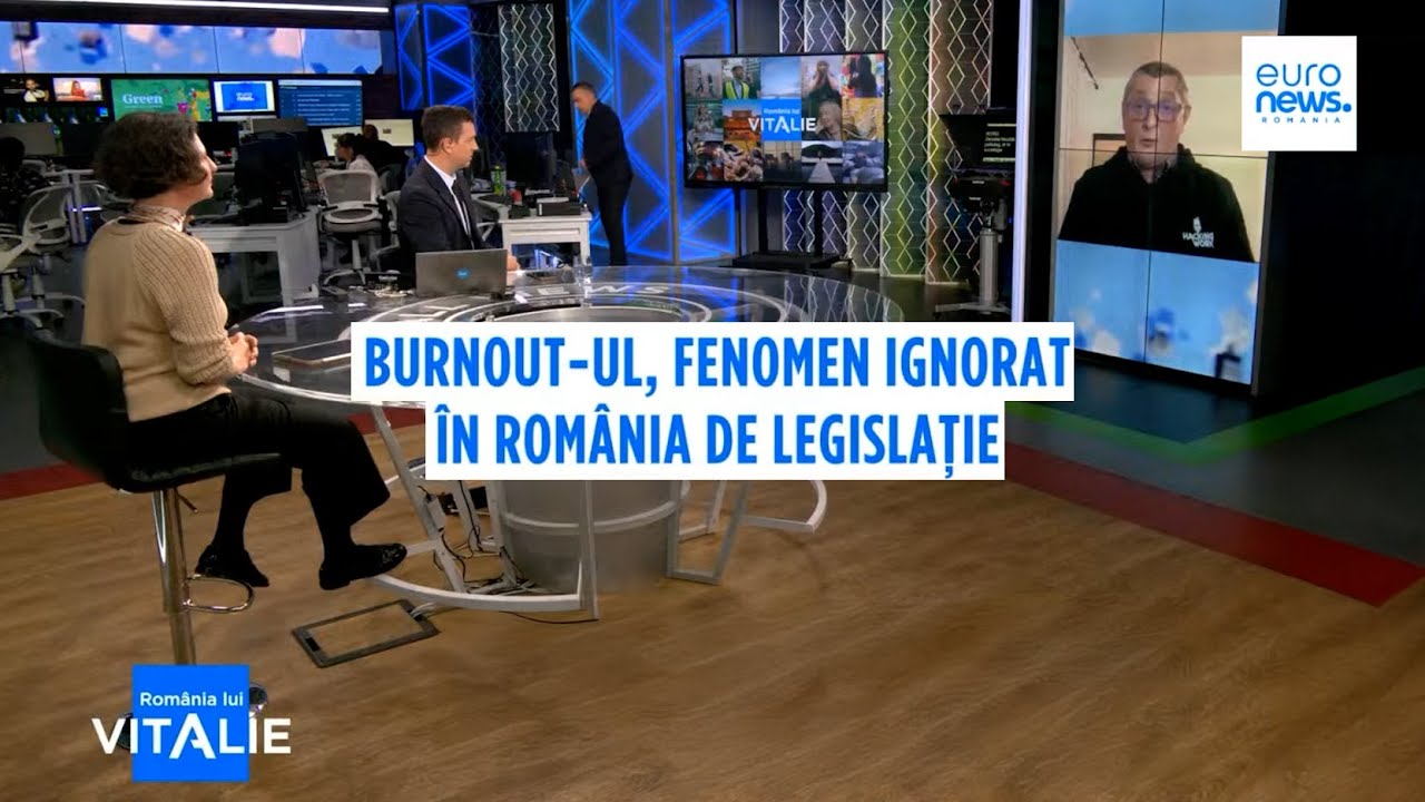 #VremLegeaBurnout - Burnoutul poate ucide. Cum ne protejăm? Doru Șupeală la Euronews