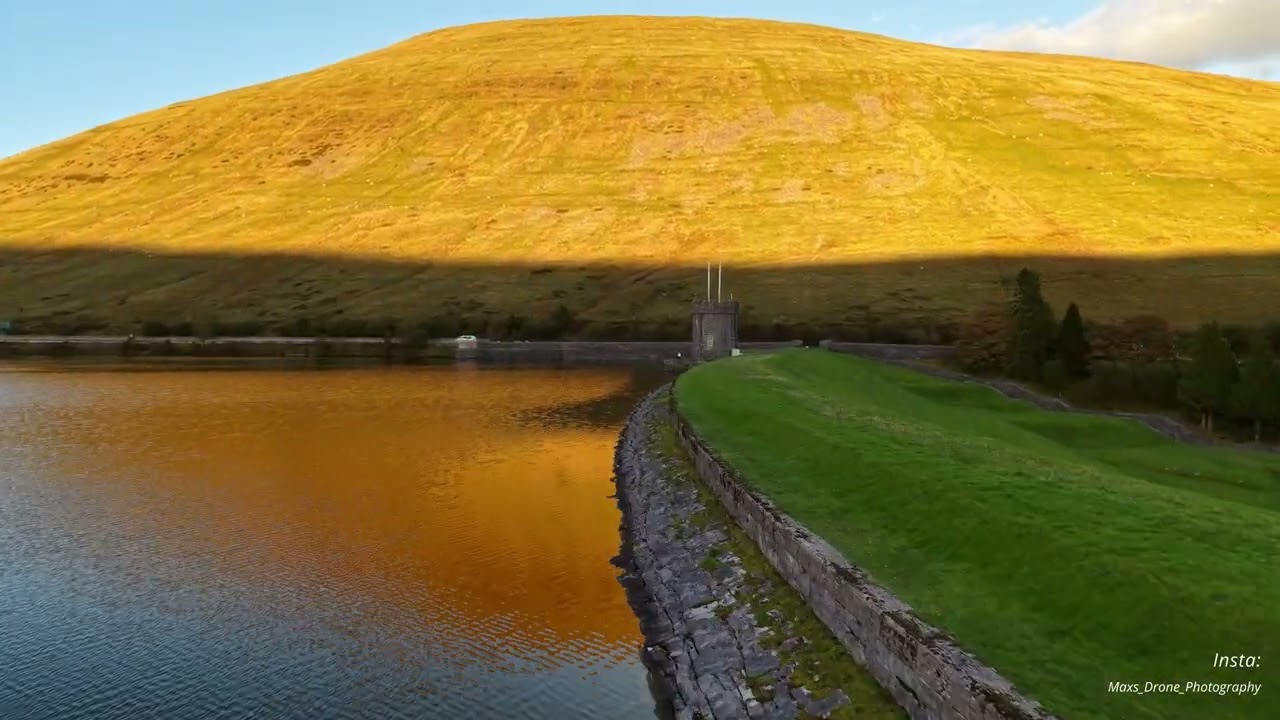 Beacons Reservoir 2025 UK Drone Footage