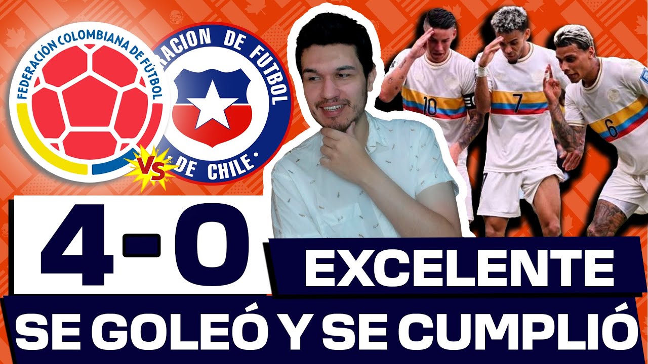 COLOMBIA 4 CHILE 0⚡ELIMINATORIAS MUNDIAL 2026🔥LE GANAMOS MUY BIEN A 11 CONOS