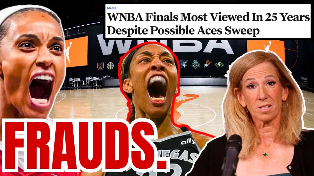 Рейтинги финалов WNBA &mdash; МОШЕННИЧЕСТВО! Woke Sports Media СКРЫВАЕТ ПРАВДУ о просмотрах Aces Mercury!
